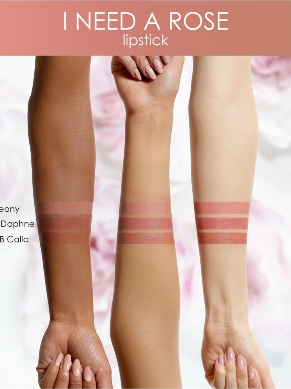 NATASHA DENONA I NEED A ROSE LIPSTICK;—20.5P DAPHNE